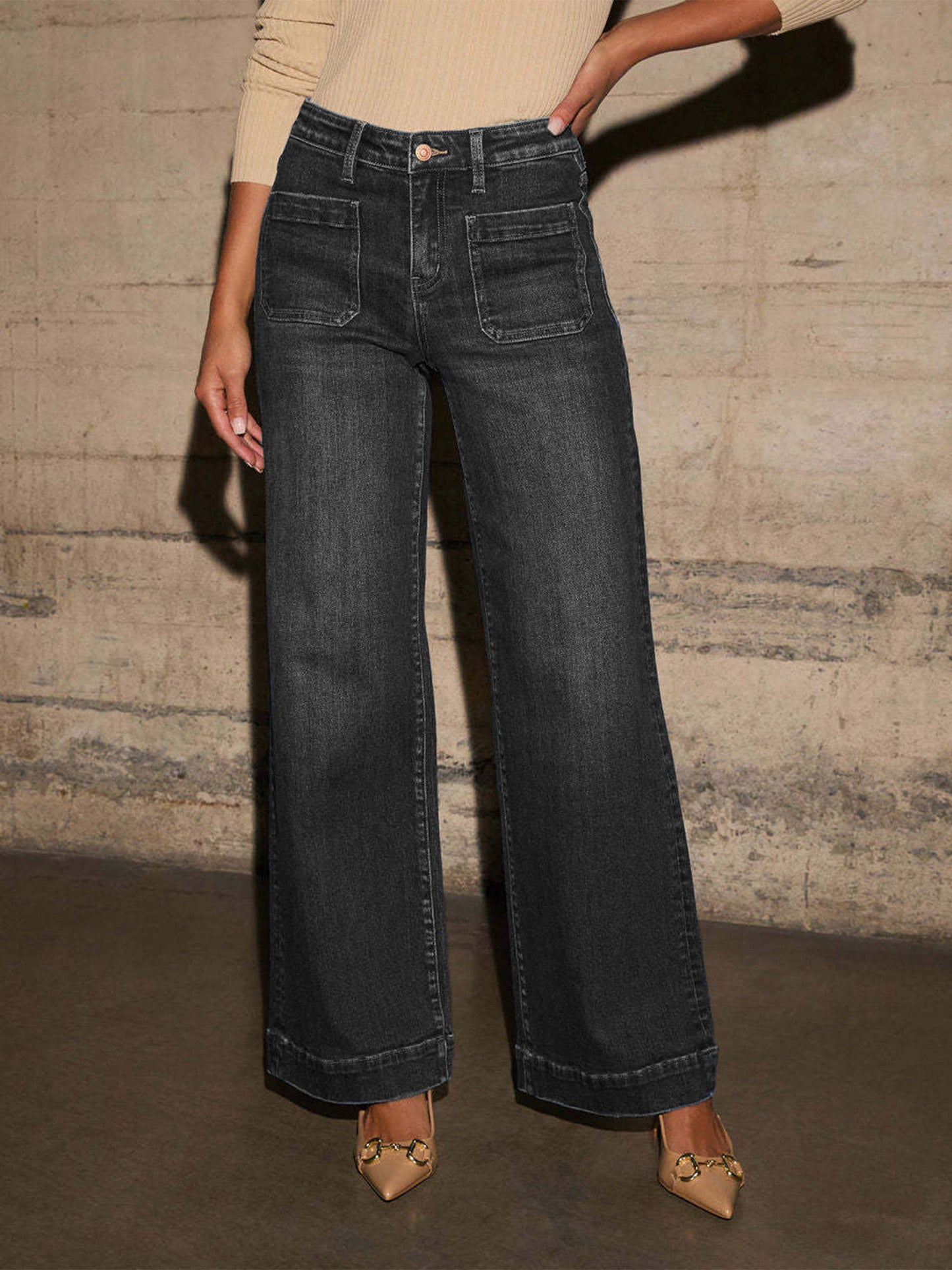 Retro Straight Leg Pants