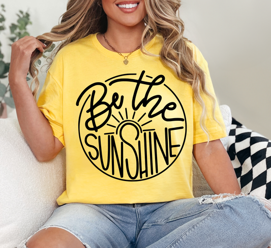 BE THE SUNSHINE CREWNECK TEE