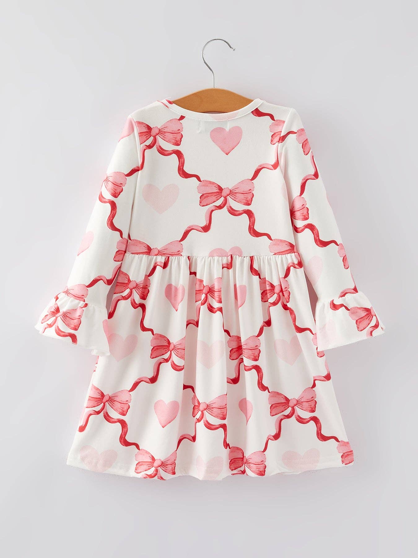 Valentine's Day Milk Silk Girls Dress