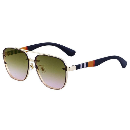 Fashion Trendy Rimless Square Sunglasses