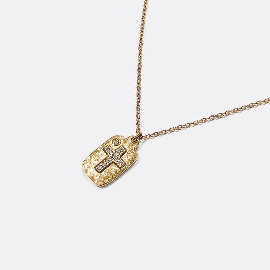 Cecilia Cross Pendant Necklace WATERPROOF Wholesale