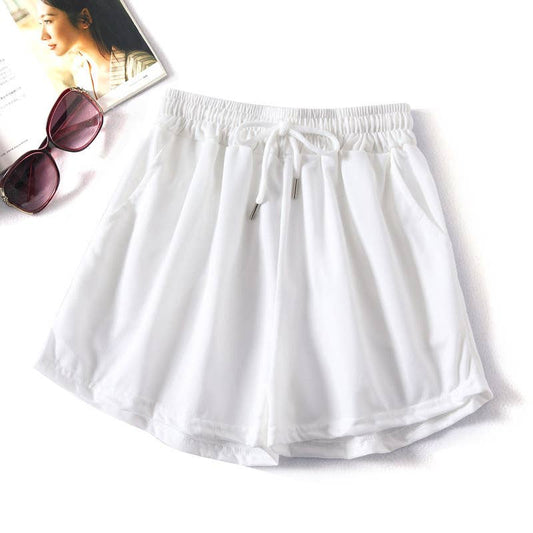 Athleisure Elastic waist sweat short