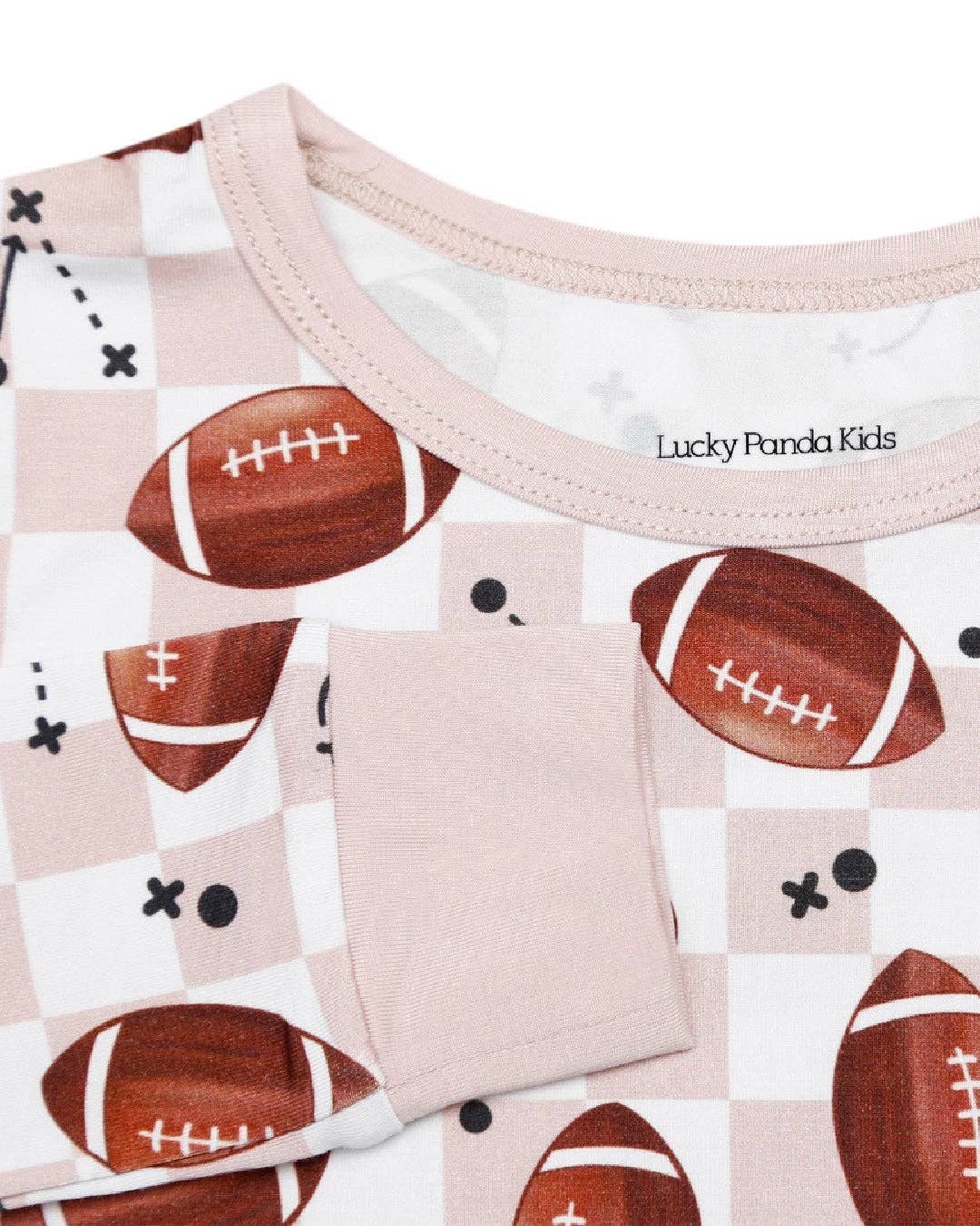 Bamboo Two Piece Kids Clothing Set | Game Day