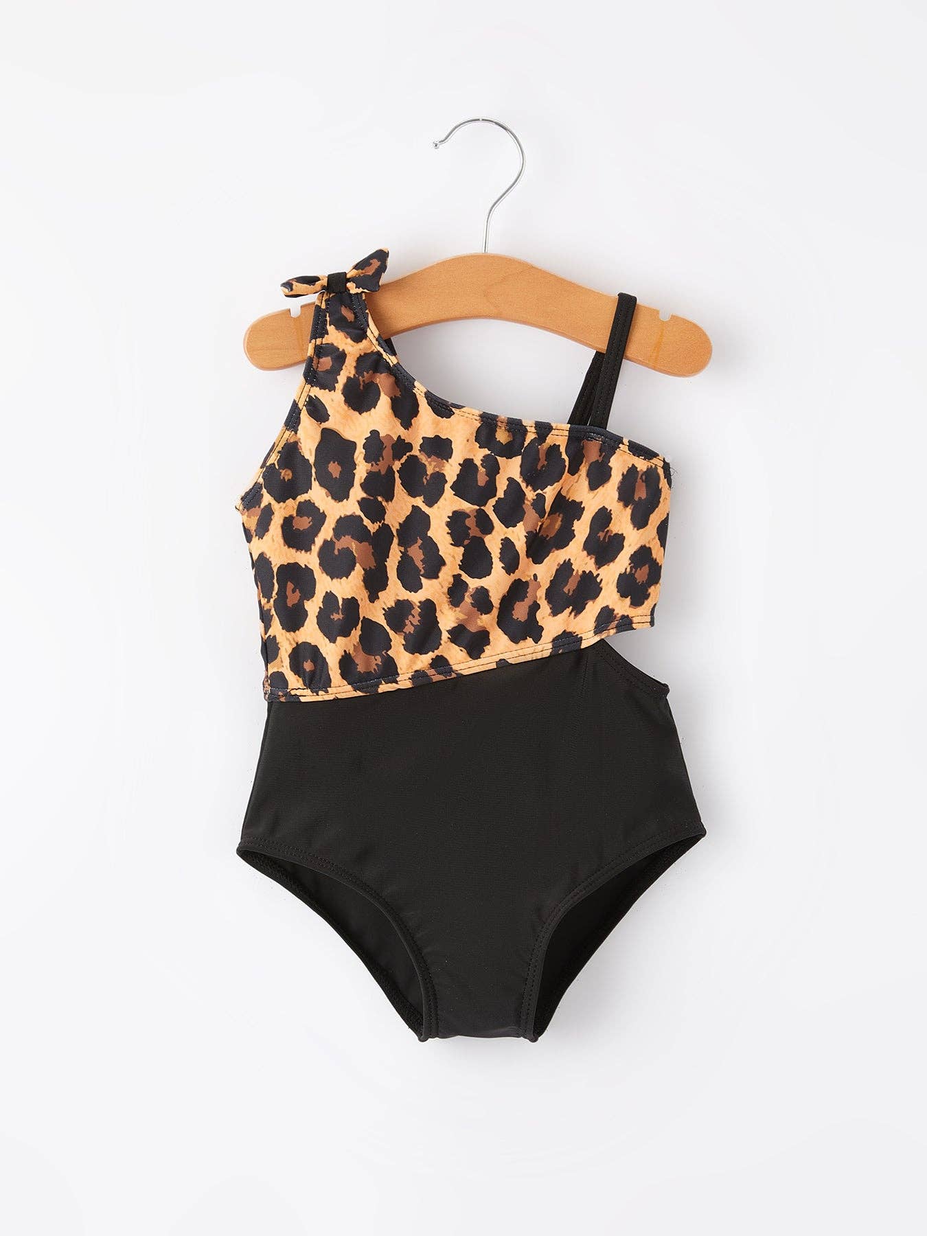 "Leopard Print" Girls' Swimsuit